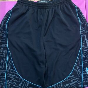 Champs Black and Blue Athletic Shorts North Carolina Tar Heels